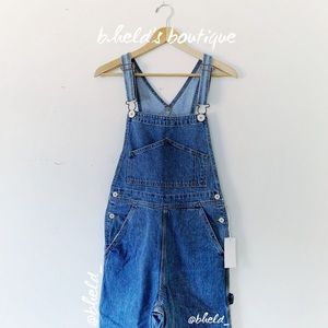 Jesse Kamm The Overalls in Cowboy Blue Japanese Denim Size XXS Brand New NWT
